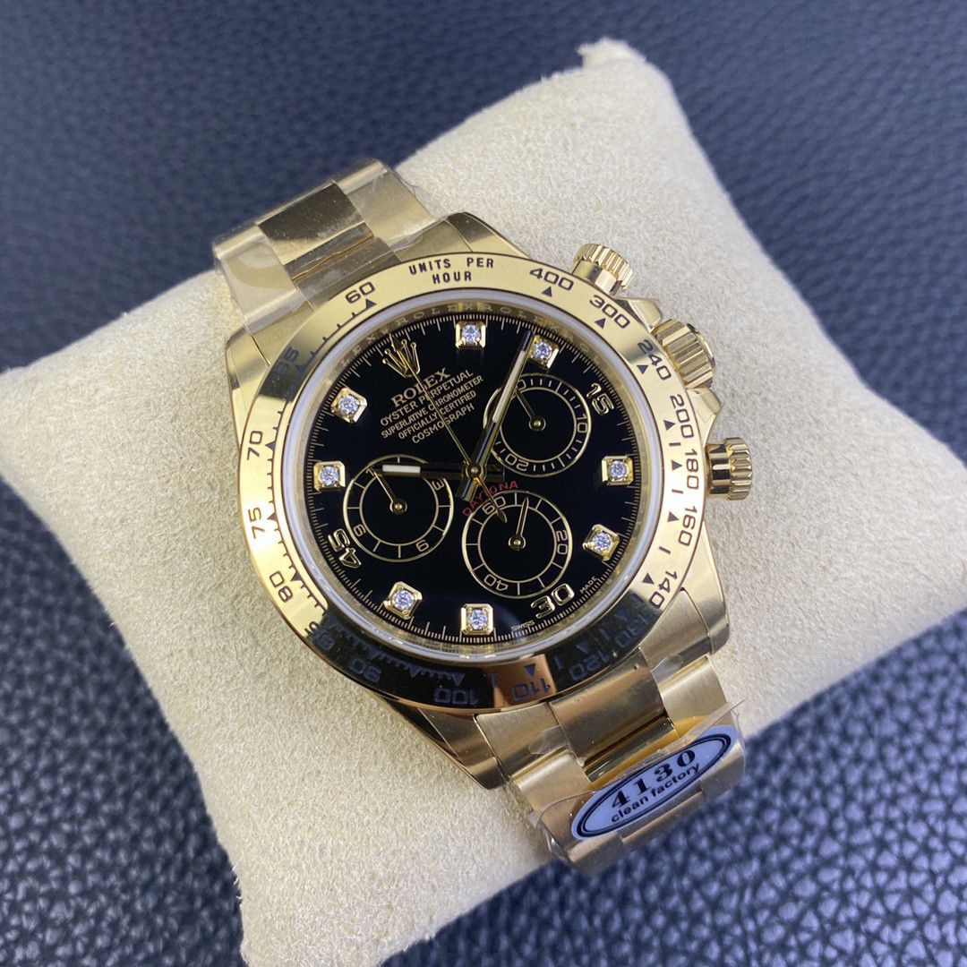 视频评测clean厂4130机芯劳力士迪通拿熊猫迪m116500ln-0001等 / R763