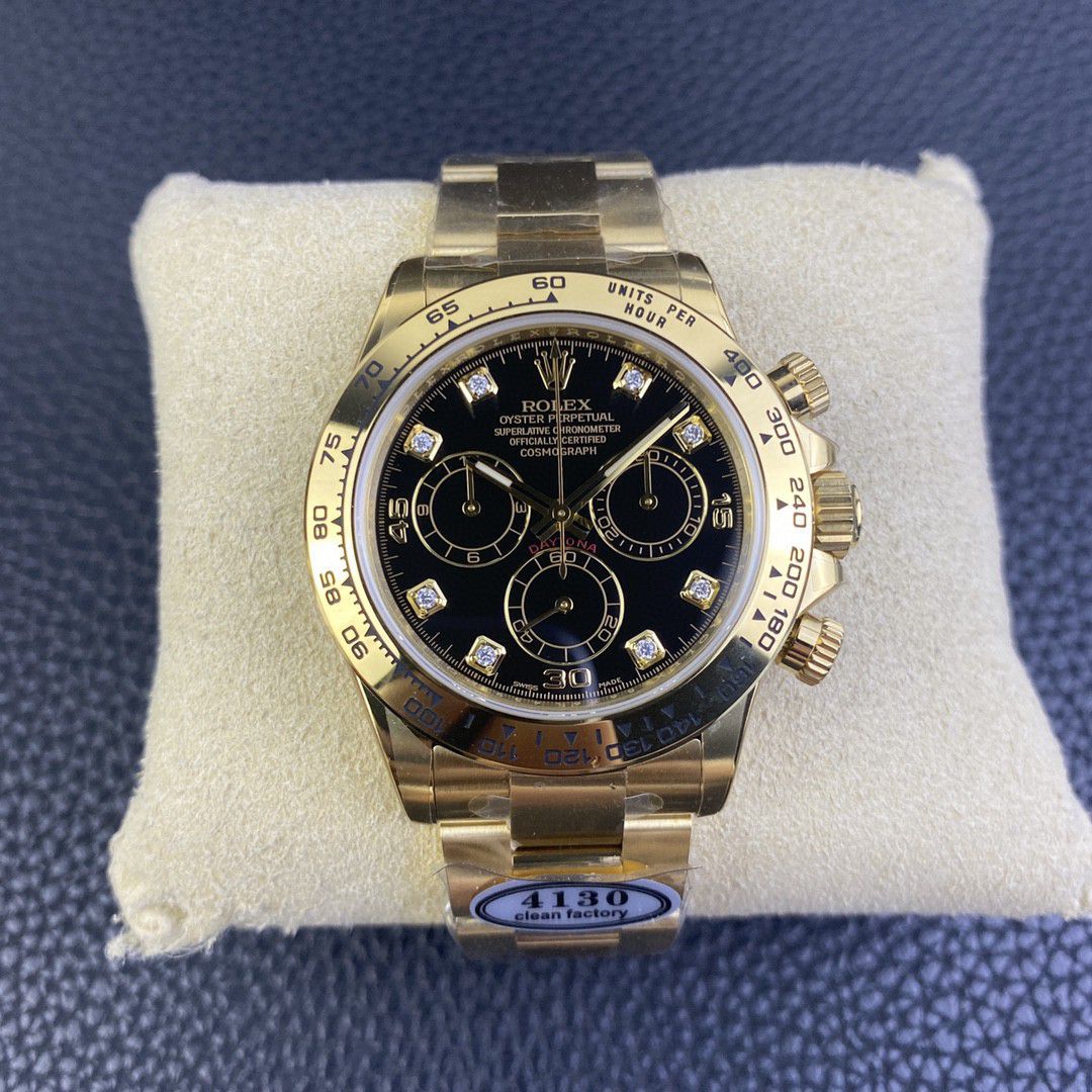 视频评测clean厂4130机芯劳力士迪通拿熊猫迪m116500ln-0001等 / R763