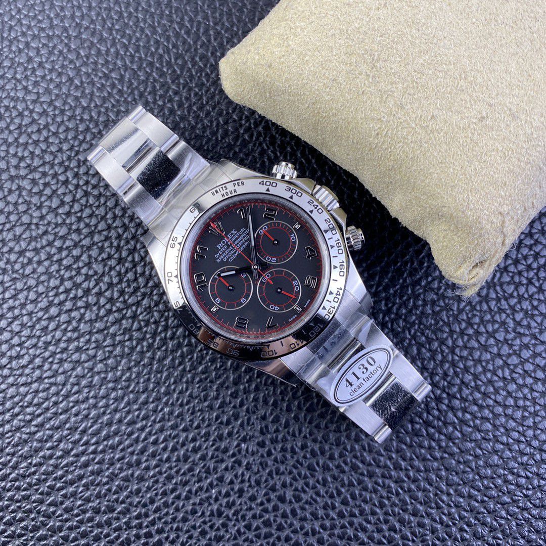 视频评测clean厂4130机芯劳力士迪通拿熊猫迪m116500ln-0001等 / R763