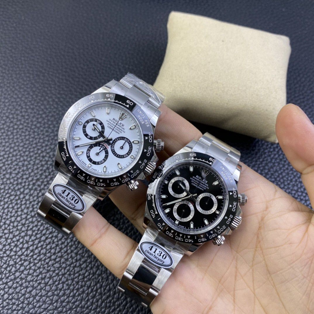 视频评测clean厂4130机芯劳力士迪通拿熊猫迪m116500ln-0001等 / R763