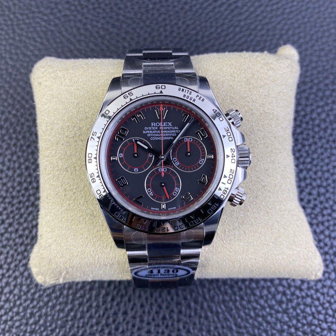 视频评测clean厂4130机芯劳力士迪通拿熊猫迪m116500ln-0001等 / R763