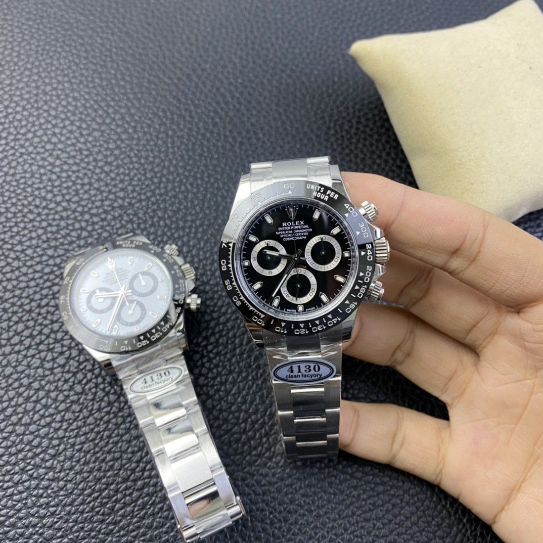 视频评测clean厂4130机芯劳力士迪通拿熊猫迪m116500ln-0001等 / R763