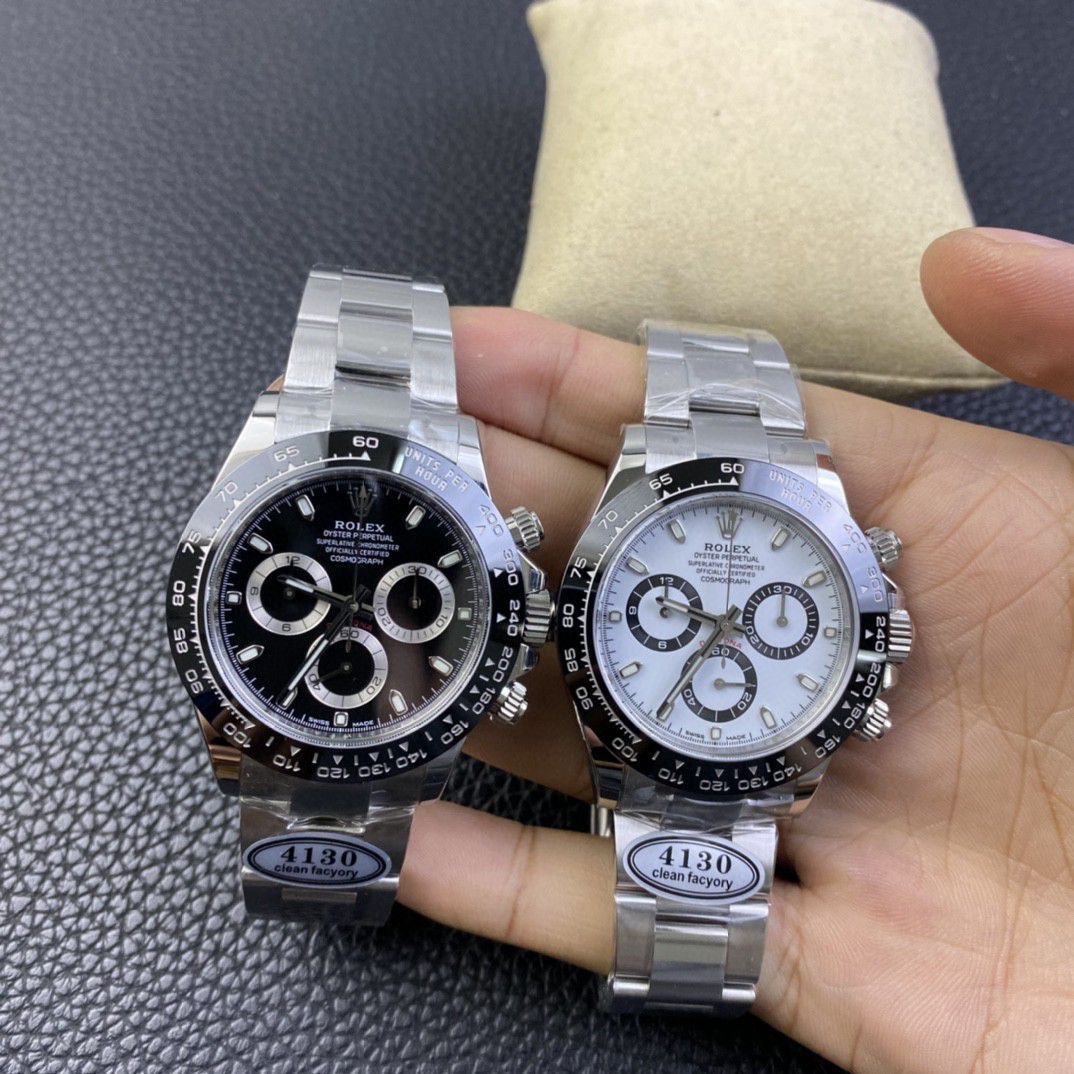 视频评测clean厂4130机芯劳力士迪通拿熊猫迪m116500ln-0001等 / R763