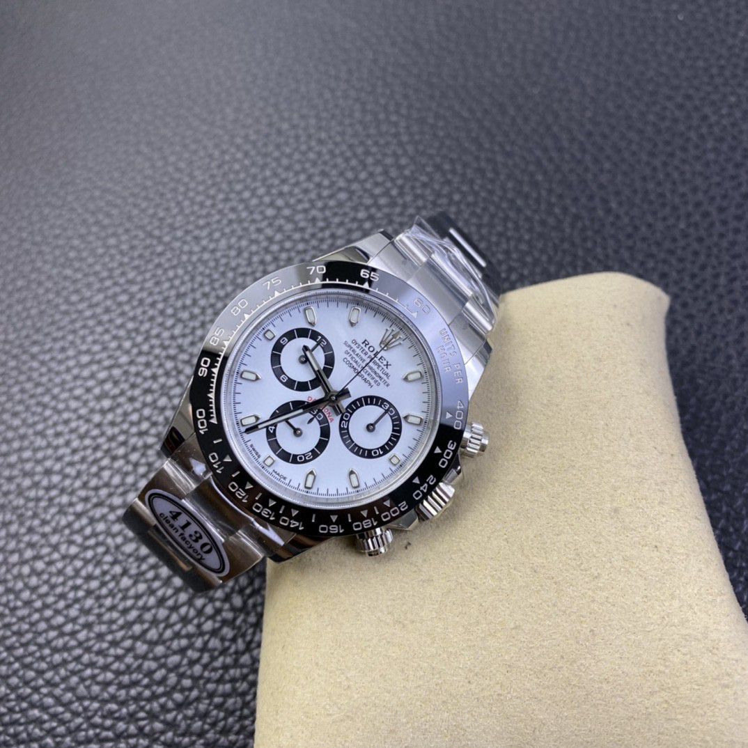 视频评测clean厂4130机芯劳力士迪通拿熊猫迪m116500ln-0001等 / R763