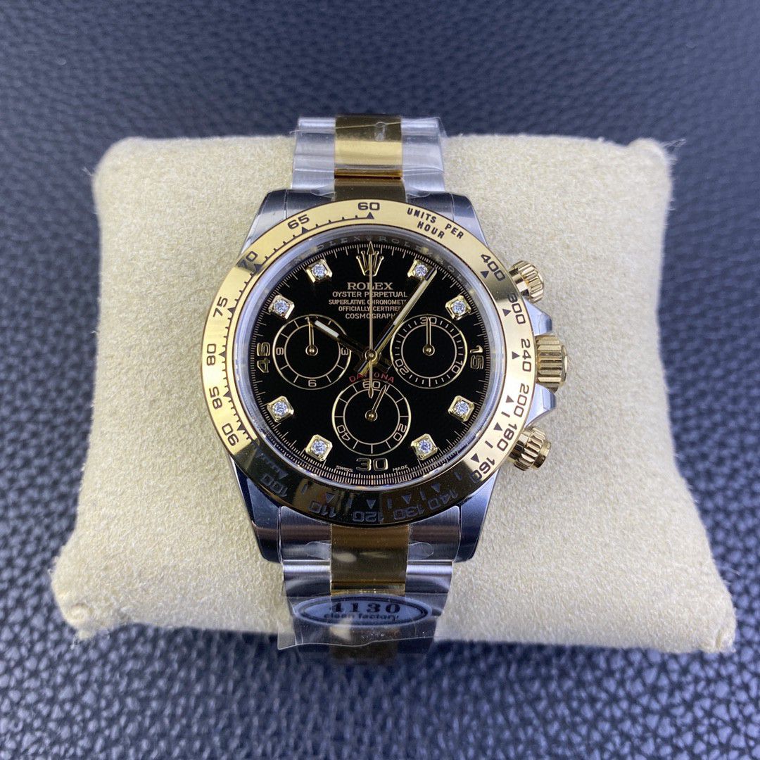 视频评测clean厂4130机芯劳力士迪通拿熊猫迪m116500ln-0001等 / R763