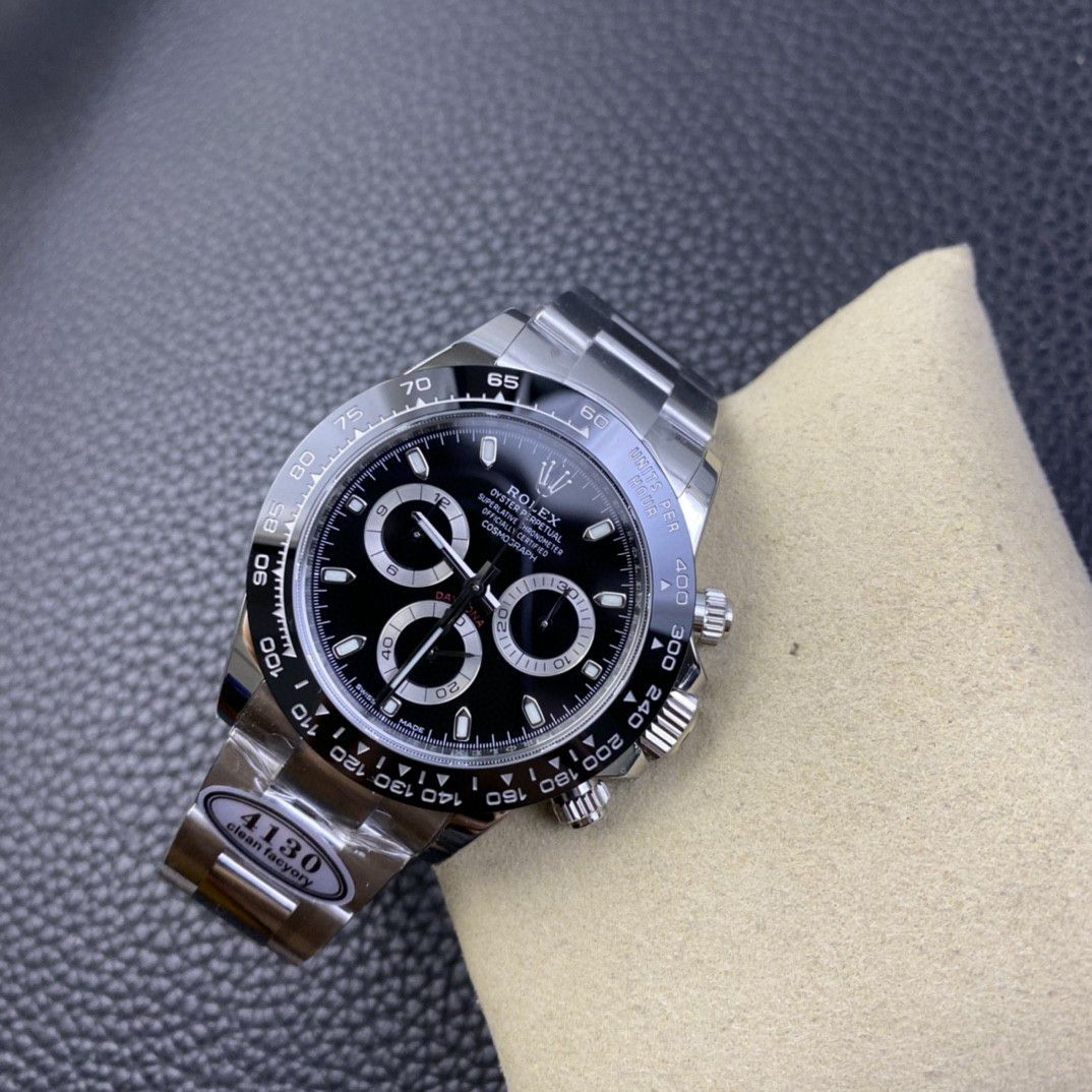 视频评测clean厂4130机芯劳力士迪通拿熊猫迪m116500ln-0001等 / R763