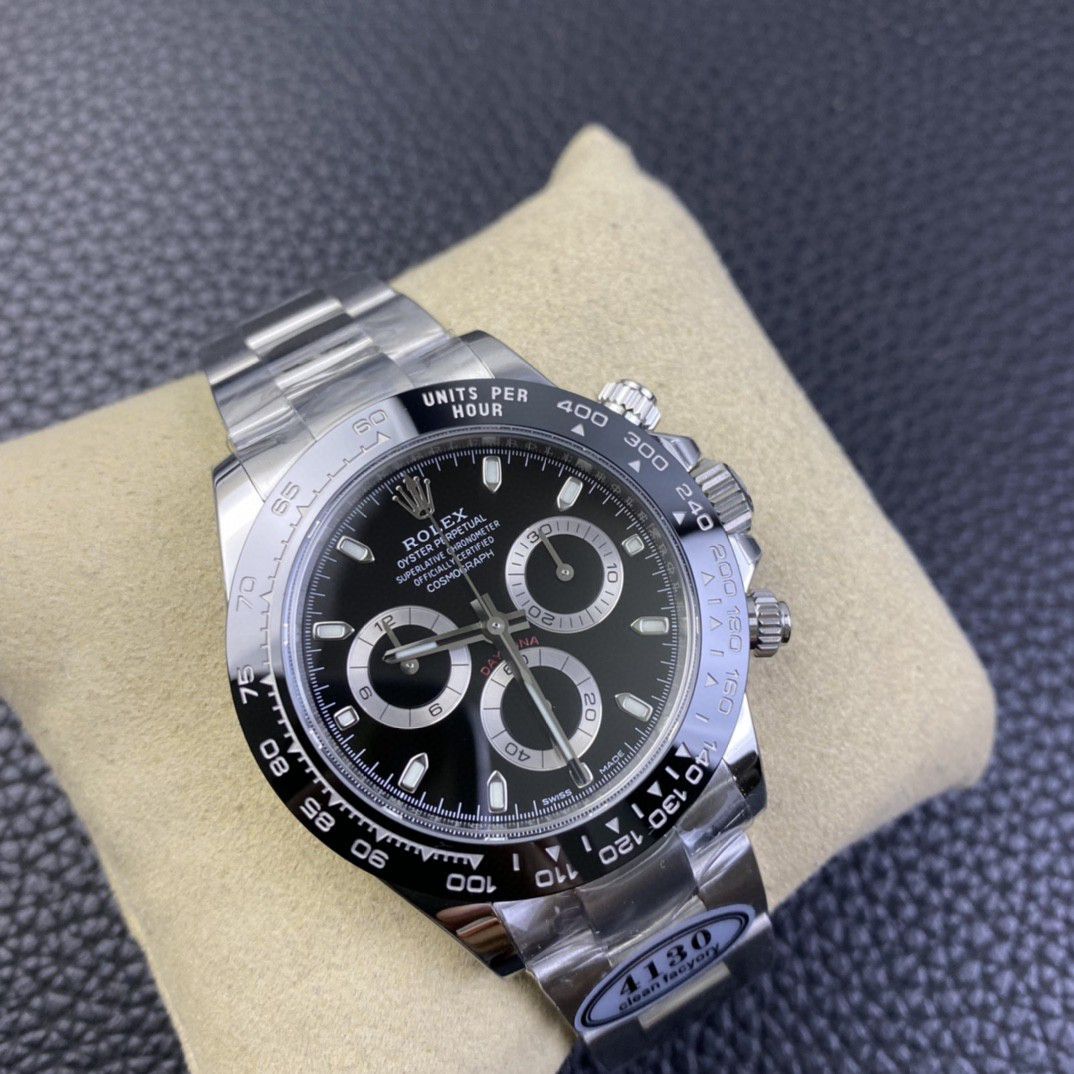 视频评测clean厂4130机芯劳力士迪通拿熊猫迪m116500ln-0001等 / R763