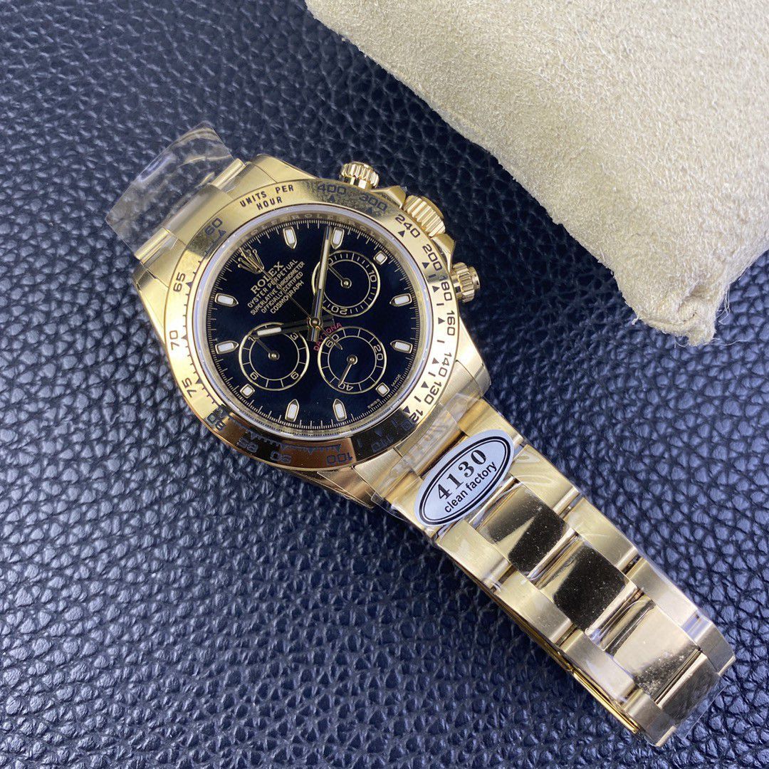 视频评测clean厂4130机芯劳力士迪通拿熊猫迪m116500ln-0001等 / R763