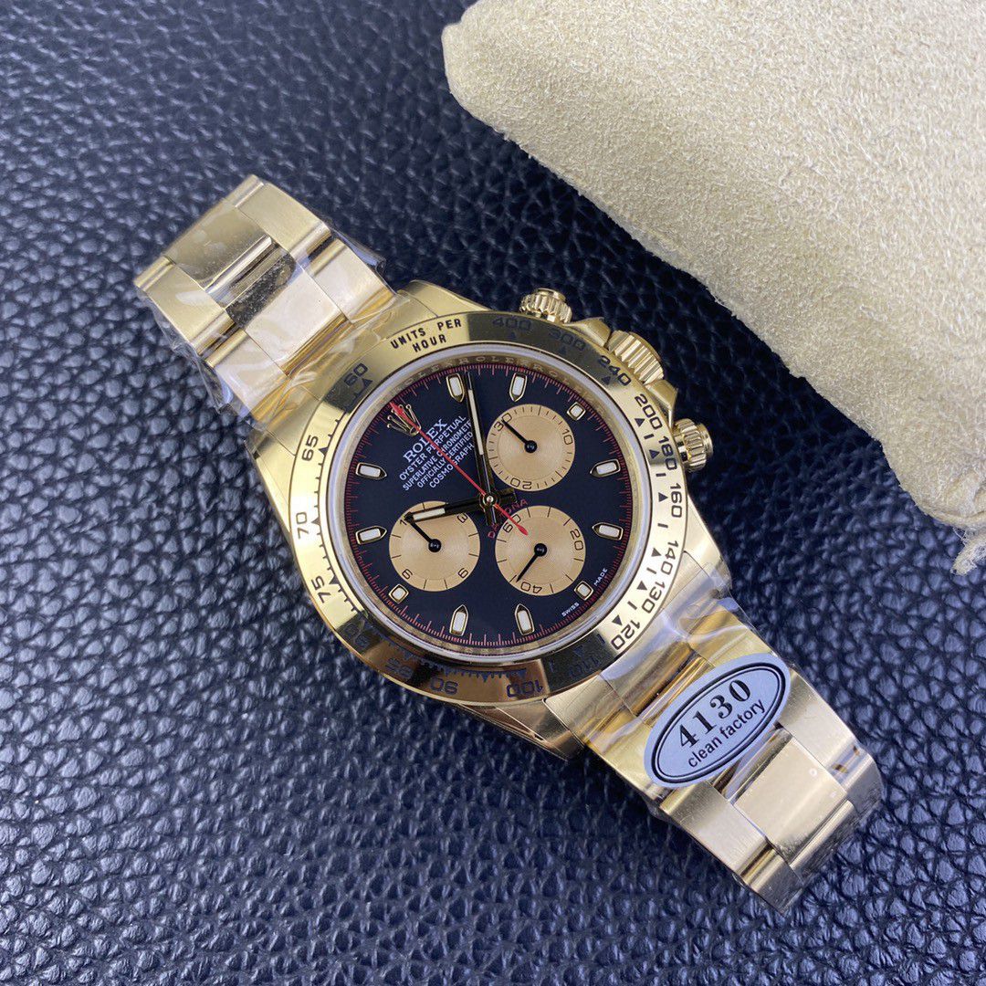 视频评测clean厂4130机芯劳力士迪通拿熊猫迪m116500ln-0001等 / R763