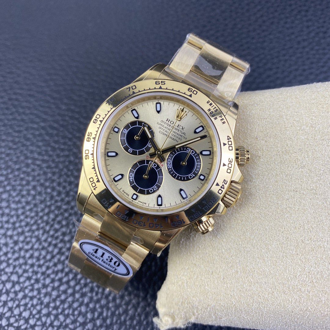 视频评测clean厂4130机芯劳力士迪通拿熊猫迪m116500ln-0001等 / R763