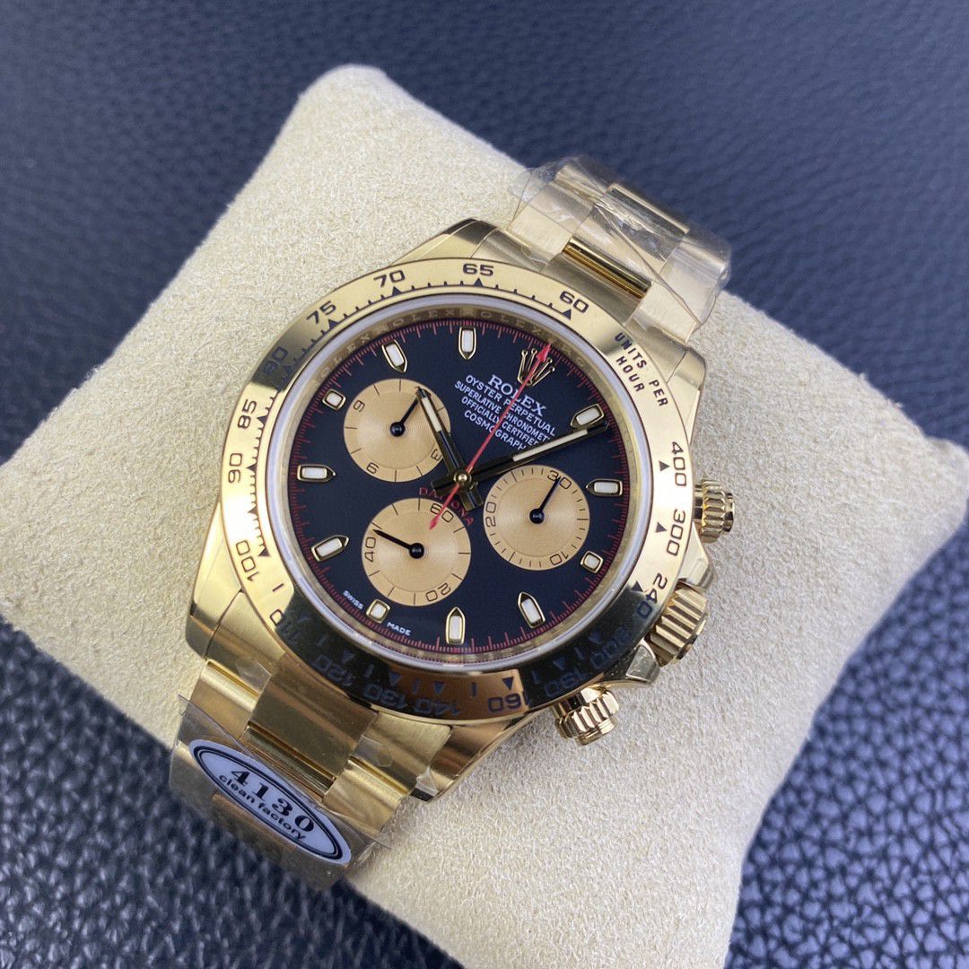 视频评测clean厂4130机芯劳力士迪通拿熊猫迪m116500ln-0001等 / R763