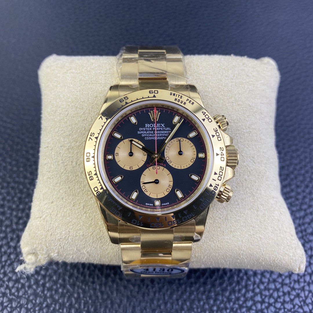 视频评测clean厂4130机芯劳力士迪通拿熊猫迪m116500ln-0001等 / R763