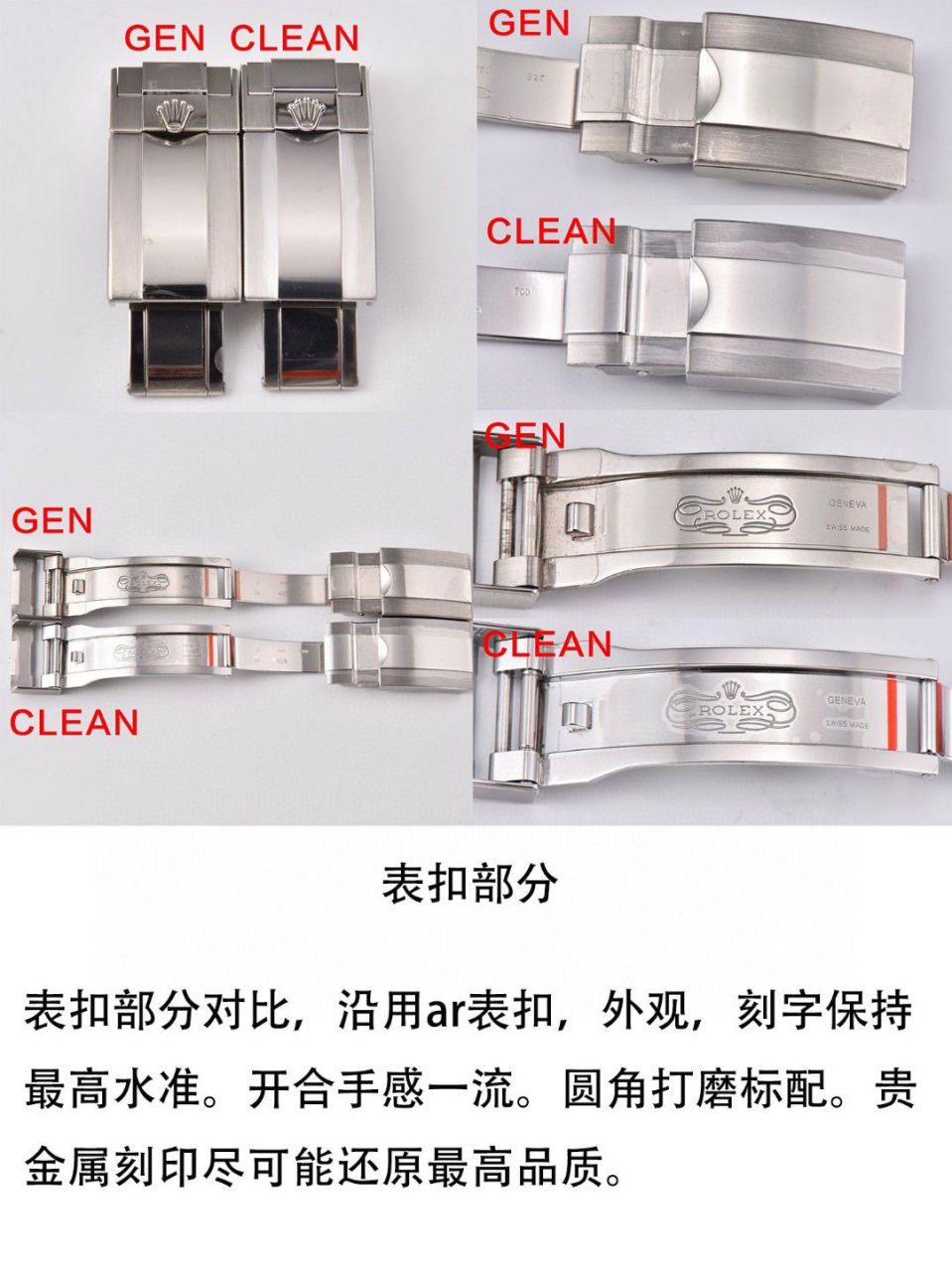 视频评测clean厂4130机芯劳力士迪通拿熊猫迪m116500ln-0001等 / R763