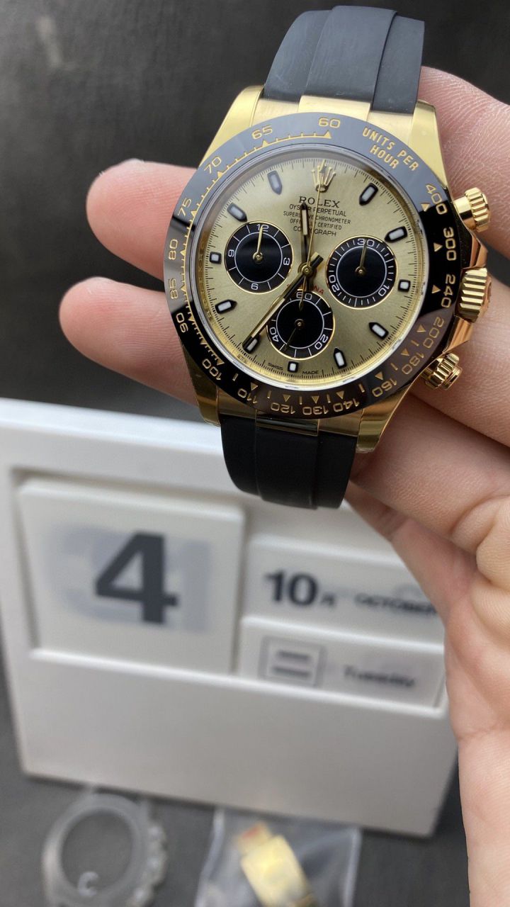 视频评测clean厂4130机芯劳力士迪通拿熊猫迪m116500ln-0001等 / R763