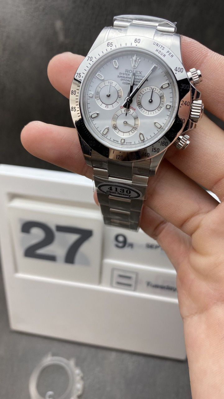视频评测clean厂4130机芯劳力士迪通拿熊猫迪m116500ln-0001等 / R763