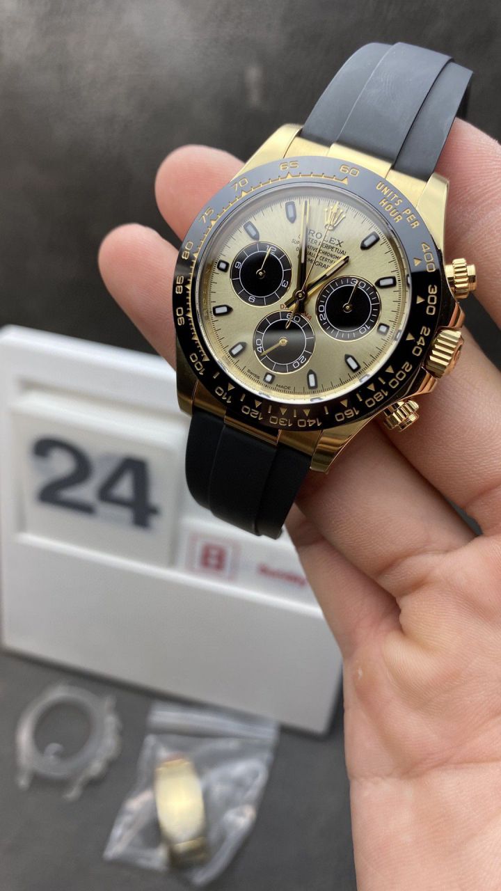 视频评测clean厂4130机芯劳力士迪通拿熊猫迪m116500ln-0001等 / R763