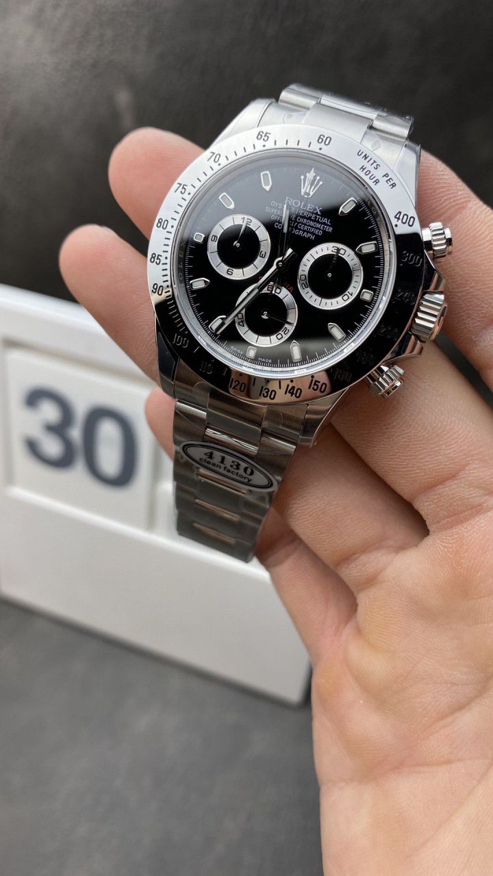 视频评测clean厂4130机芯劳力士迪通拿熊猫迪m116500ln-0001等 / R763