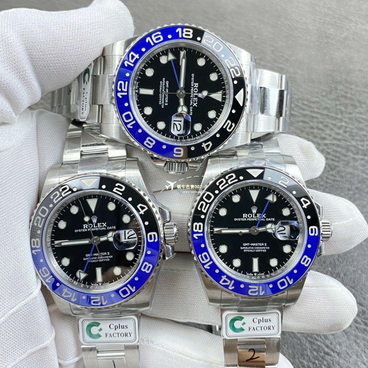 C+厂劳力士格林尼治型II系列m126715chnr-0001，m126711chnr-0002沙士圈大闸蟹，m126710blro-0001可乐圈，m126719blro-0002（陨石面） / R767