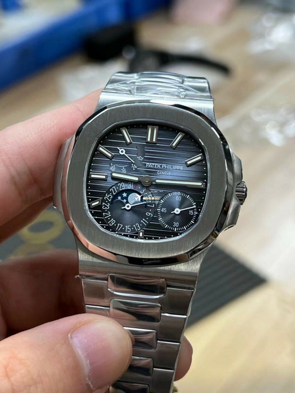 PPF/ZF厂百达翡丽V2真动能鹦鹉螺5712R-001，5712/1R-001金壳 / BD373
