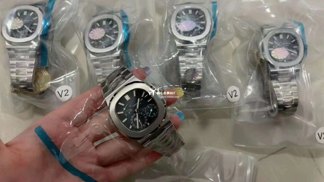 PPF/ZF厂百达翡丽V2真动能鹦鹉螺5712R-001，5712/1R-001金壳 / BD373