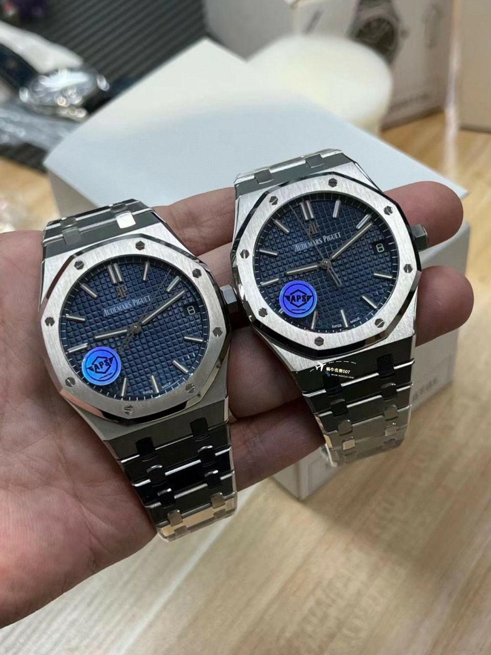 视频评测APS厂爱彼皇家橡树系列15500OR.OO.1220OR.01，15500OR.OO.D002CR.01，15500ST.OO.1220ST.03腕表 / AP233