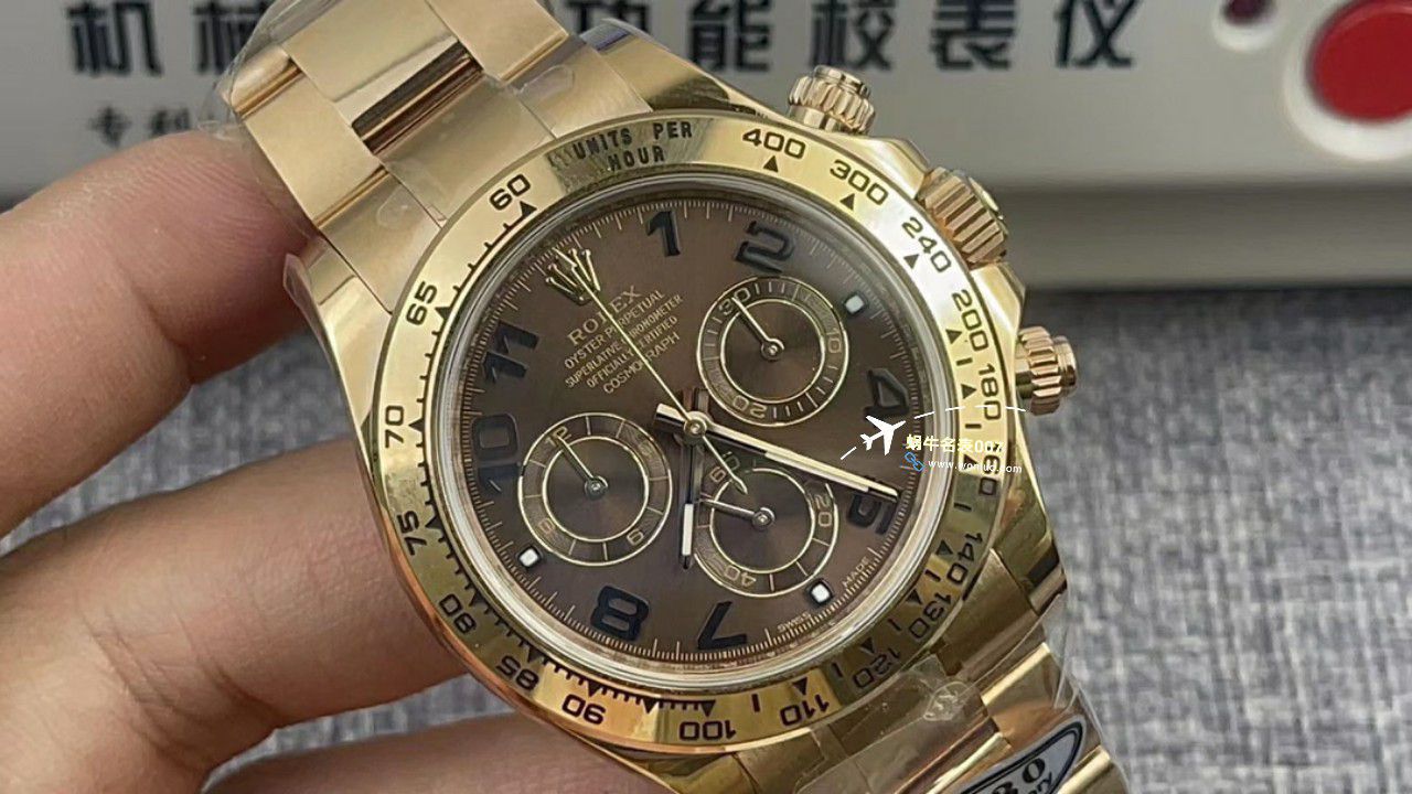 视频评测clean，C厂劳力士迪通拿熊猫迪m116500ln-0001 / R779