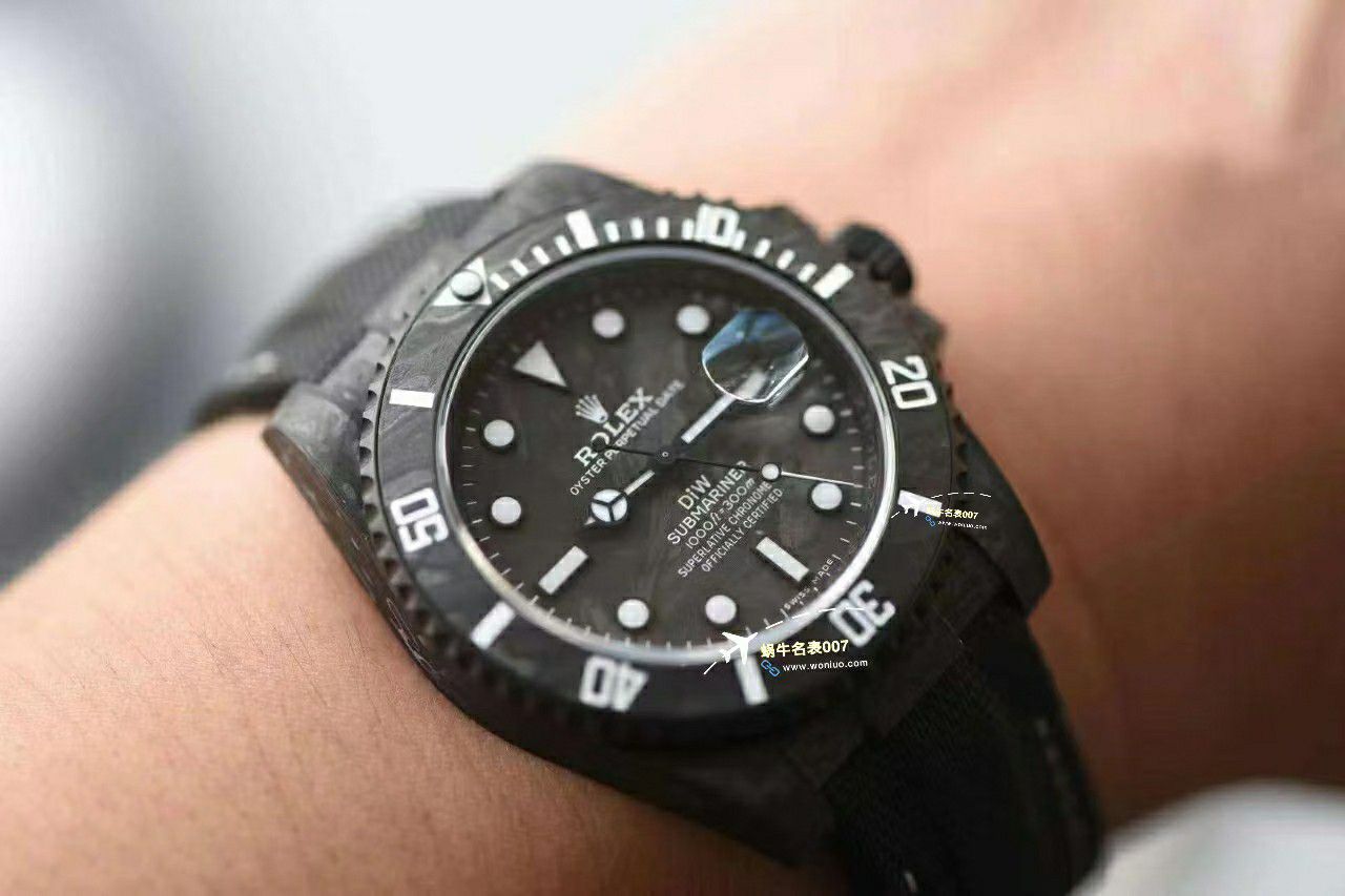 VS厂市场最高版本最新最轻劳力士Rolex碳纤维Carbon Sea-Dweller水鬼系列腕表 / R789