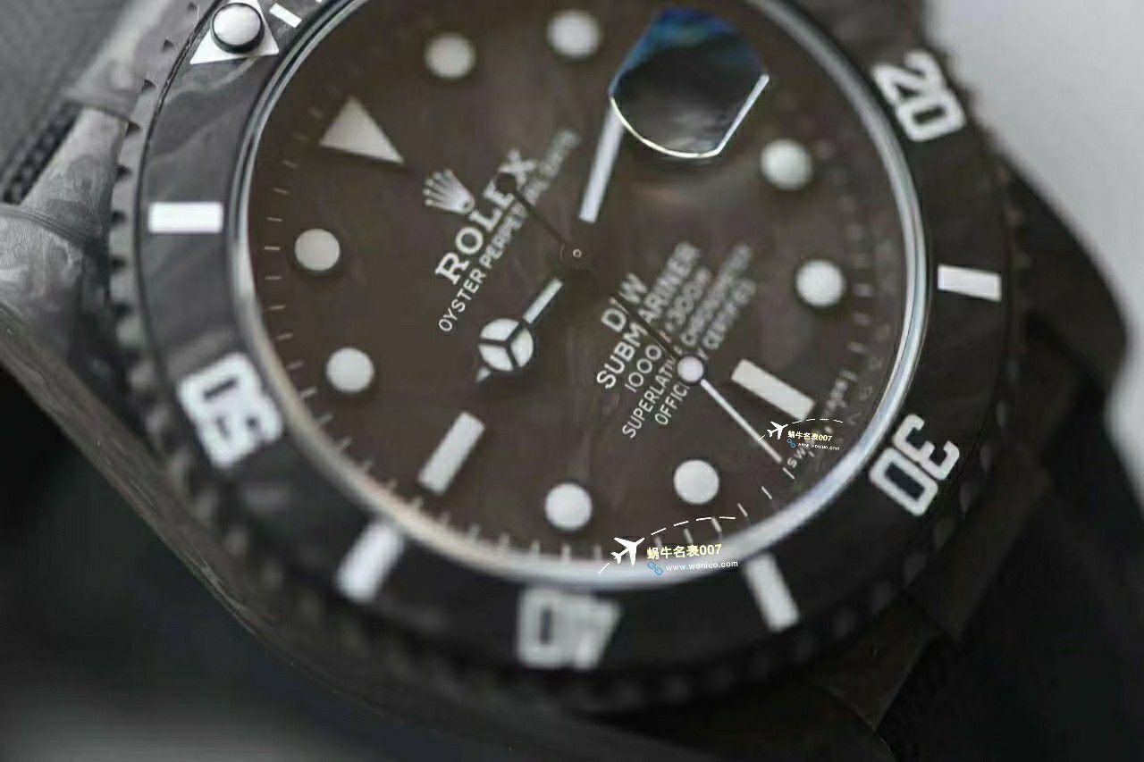 VS厂市场最高版本最新最轻劳力士Rolex碳纤维Carbon Sea-Dweller水鬼系列腕表 / R789