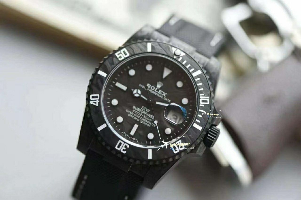 VS厂市场最高版本最新最轻劳力士Rolex碳纤维Carbon Sea-Dweller水鬼系列腕表 / R789