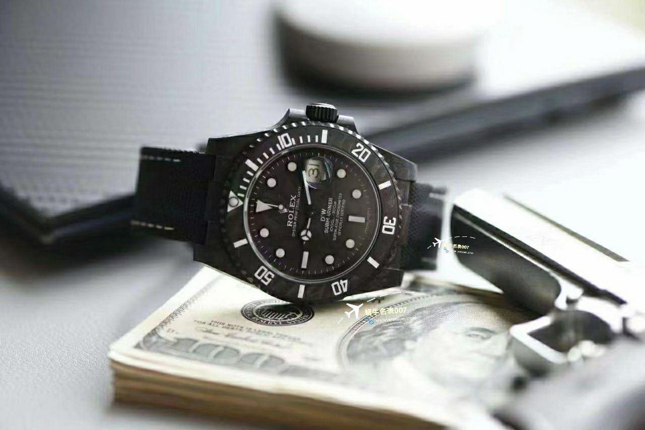 VS厂市场最高版本最新最轻劳力士Rolex碳纤维Carbon Sea-Dweller水鬼系列腕表 / R789