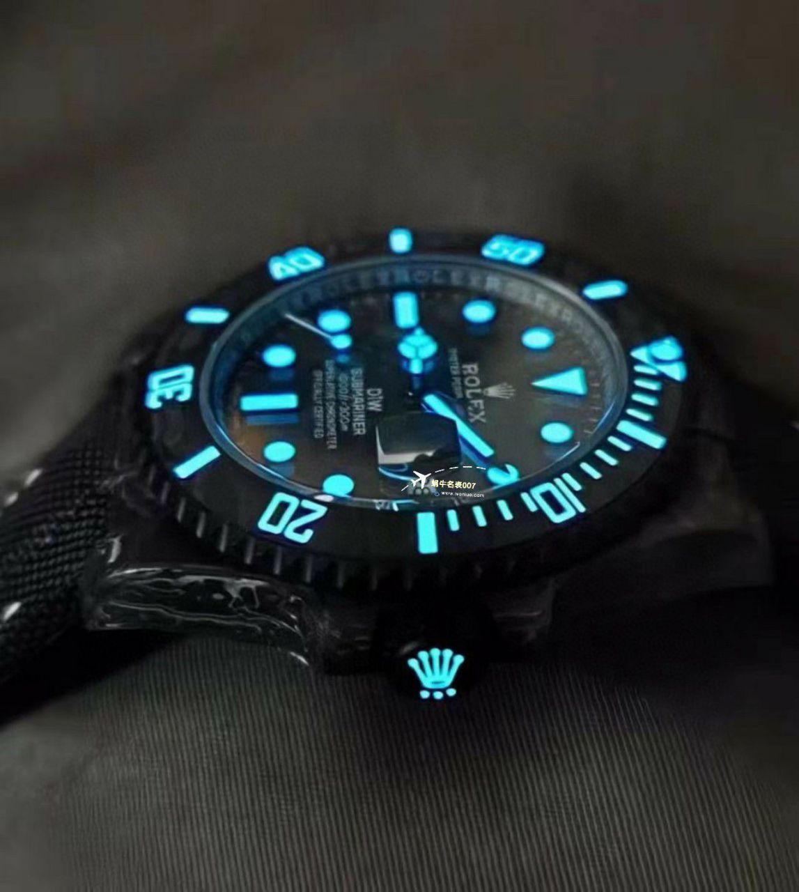 VS厂市场最高版本最新最轻劳力士Rolex碳纤维Carbon Sea-Dweller水鬼系列腕表 / R789