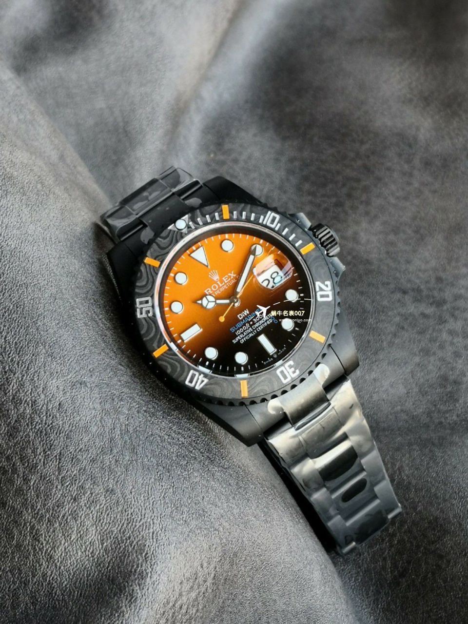 VS厂市场最高版本最新最轻劳力士Rolex碳纤维Carbon Sea-Dweller水鬼系列腕表 / R789