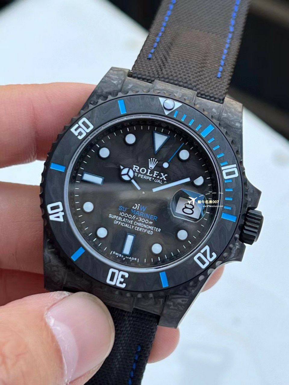 VS厂市场最高版本最新最轻劳力士Rolex碳纤维Carbon Sea-Dweller水鬼系列腕表 / R789