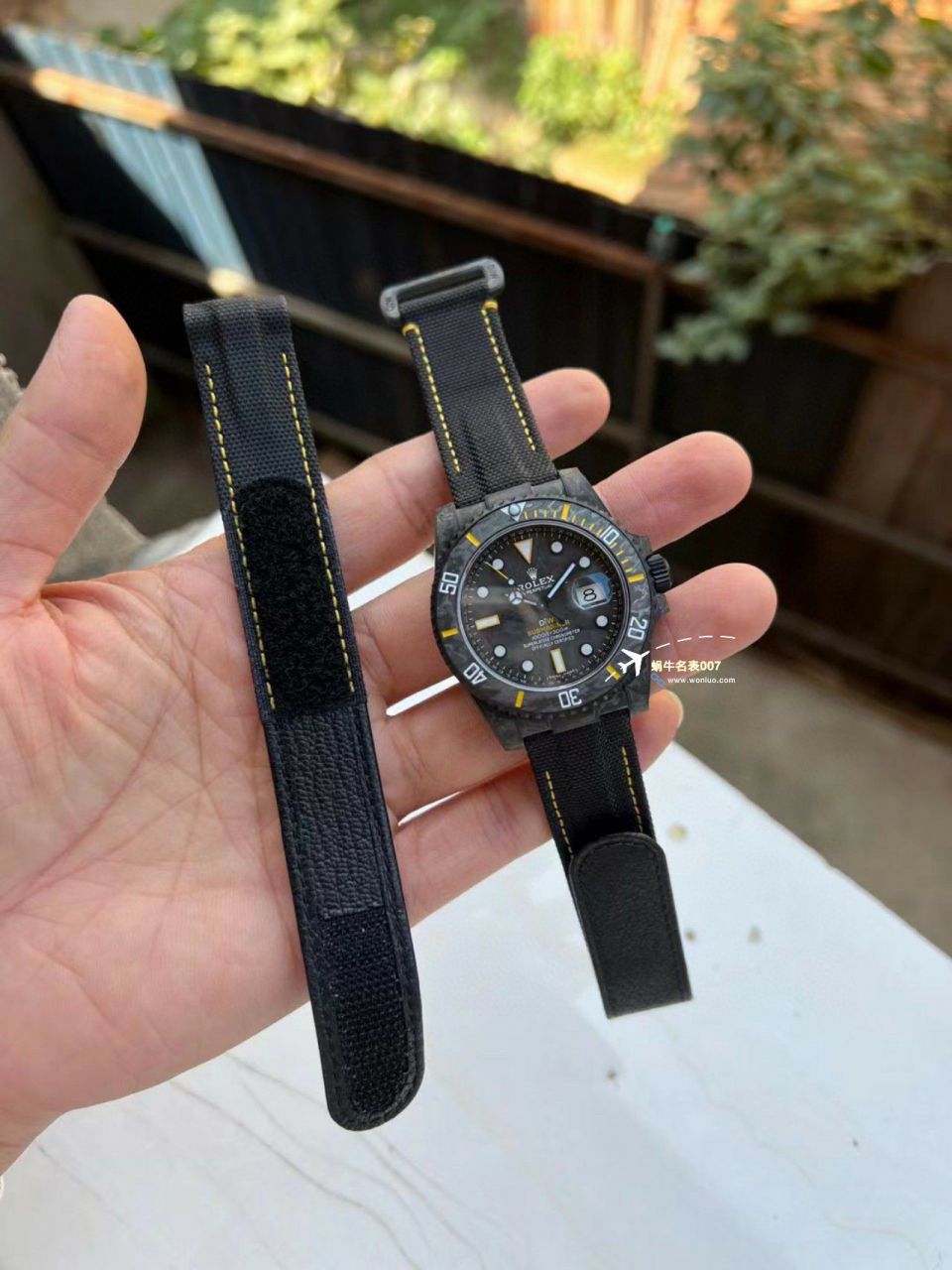 VS厂市场最高版本最新最轻劳力士Rolex碳纤维Carbon Sea-Dweller水鬼系列腕表 / R789