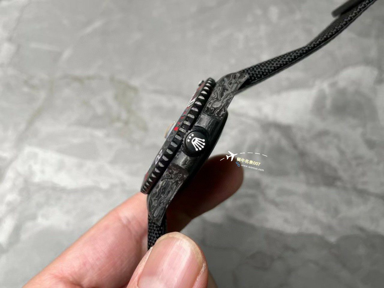 VS厂市场最高版本最新最轻劳力士Rolex碳纤维Carbon Sea-Dweller水鬼系列腕表 / R789
