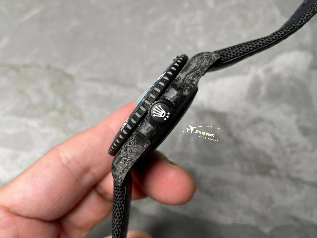 VS厂市场最高版本最新最轻劳力士Rolex碳纤维Carbon Sea-Dweller水鬼系列腕表 / R789