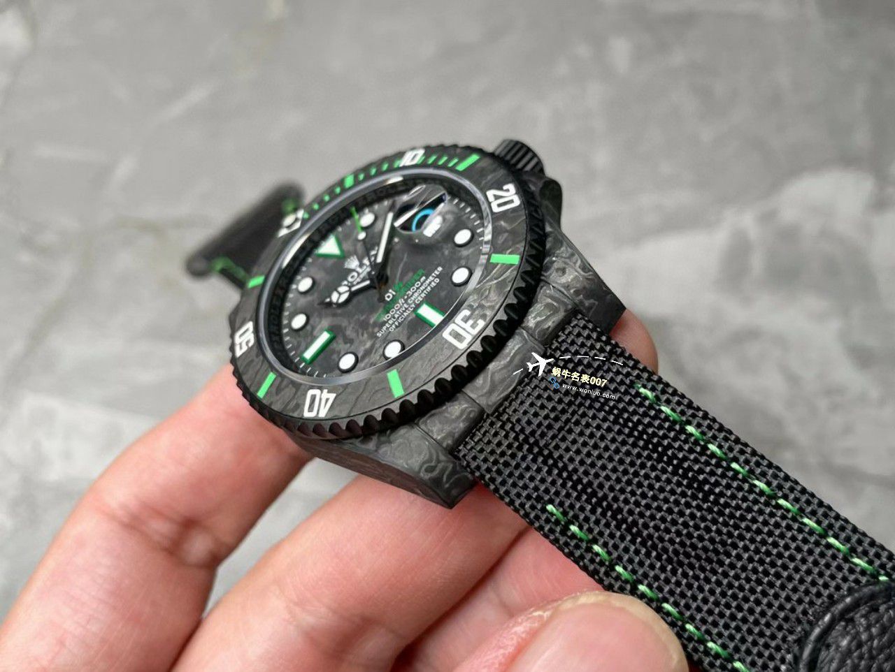VS厂市场最高版本最新最轻劳力士Rolex碳纤维Carbon Sea-Dweller水鬼系列腕表 / R789