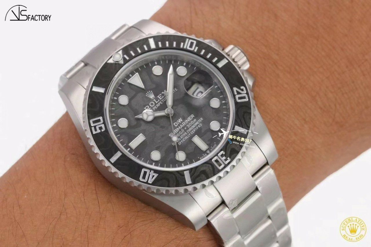 VS厂市场最高版本最新最轻劳力士Rolex碳纤维Carbon Sea-Dweller水鬼系列腕表 / R789