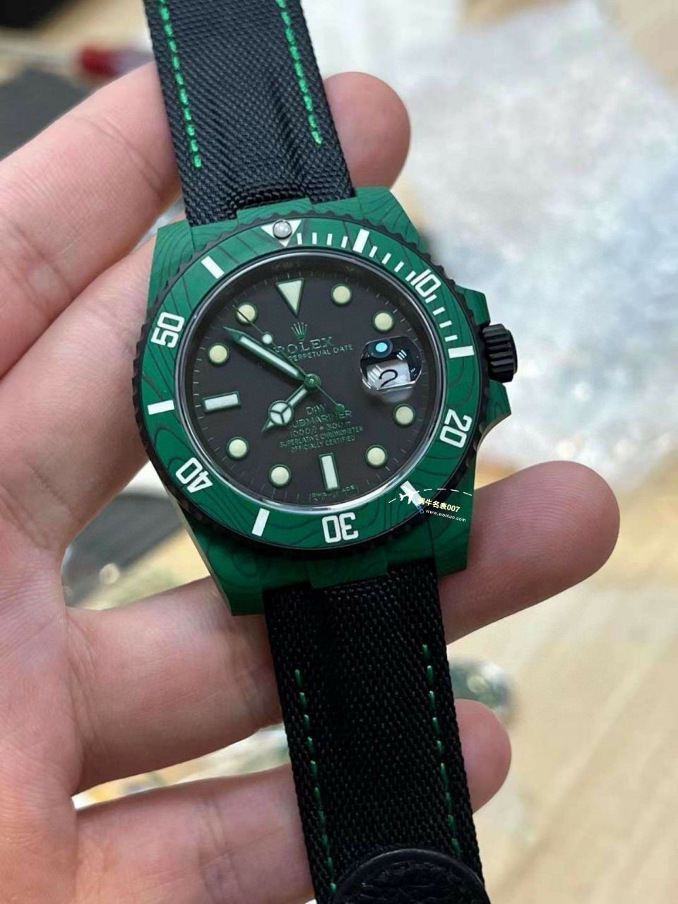 VS厂市场最高版本最新最轻劳力士Rolex碳纤维Carbon Sea-Dweller水鬼系列腕表 / R789