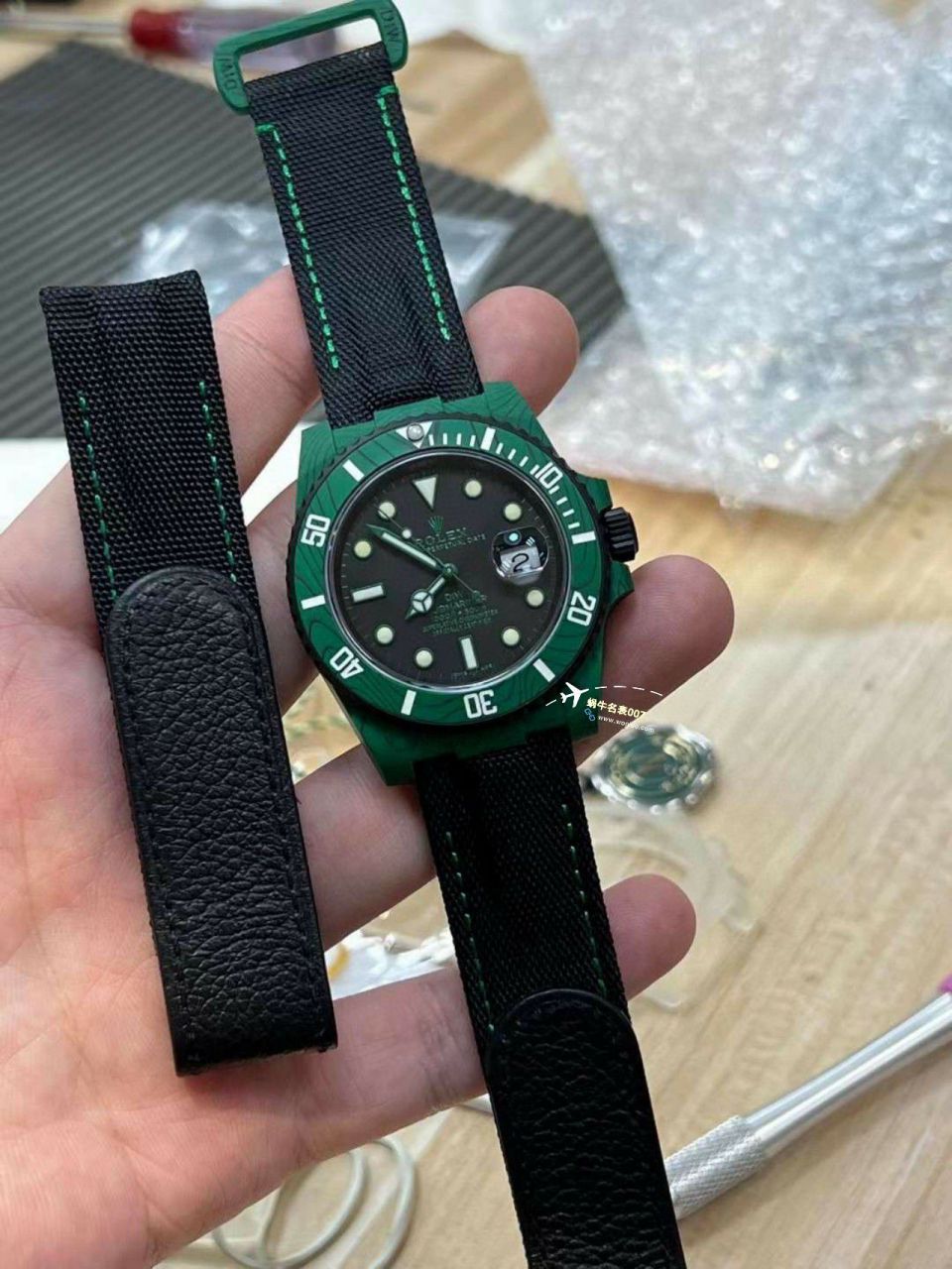 VS厂市场最高版本最新最轻劳力士Rolex碳纤维Carbon Sea-Dweller水鬼系列腕表 / R789