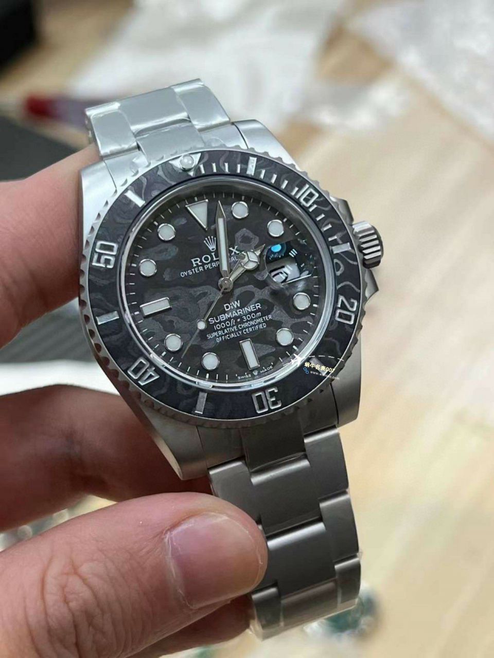 VS厂市场最高版本最新最轻劳力士Rolex碳纤维Carbon Sea-Dweller水鬼系列腕表 / R789