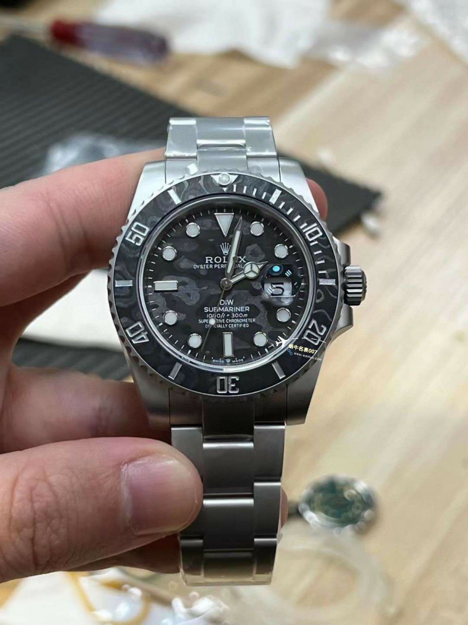 VS厂市场最高版本最新最轻劳力士Rolex碳纤维Carbon Sea-Dweller水鬼系列腕表 / R789