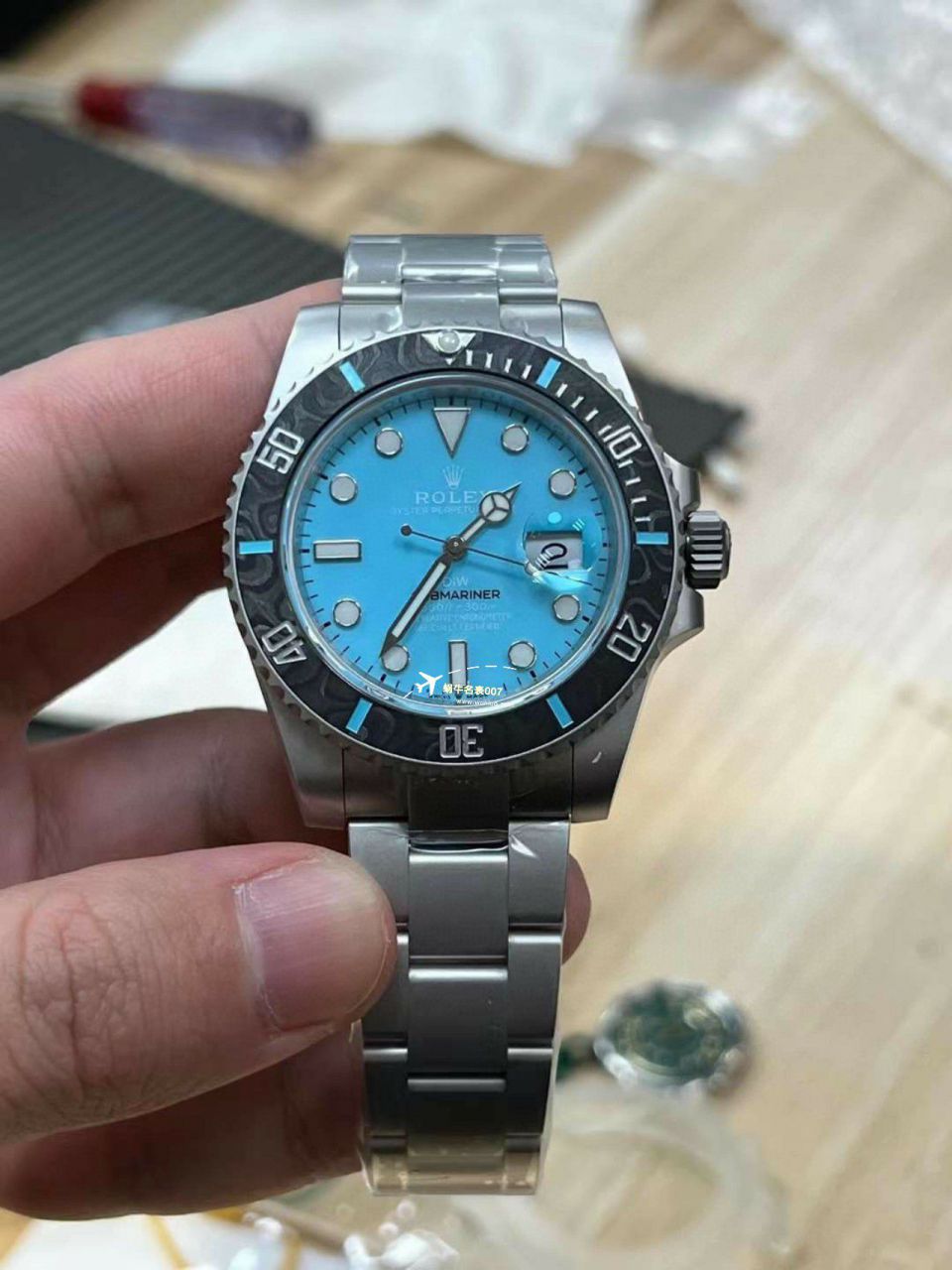 VS厂市场最高版本最新最轻劳力士Rolex碳纤维Carbon Sea-Dweller水鬼系列腕表 / R789