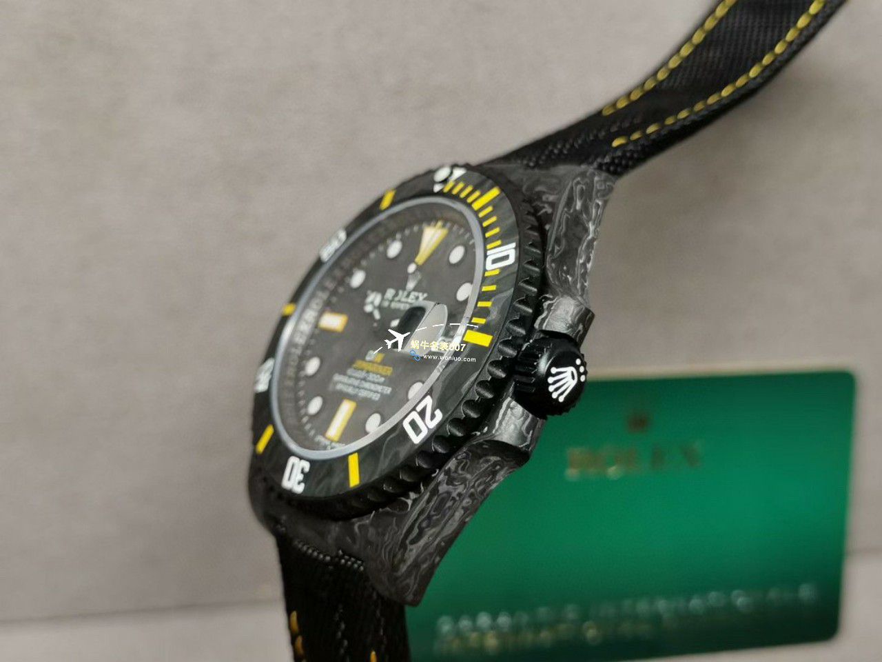 VS厂市场最高版本最新最轻劳力士Rolex碳纤维Carbon Sea-Dweller水鬼系列腕表 / R789