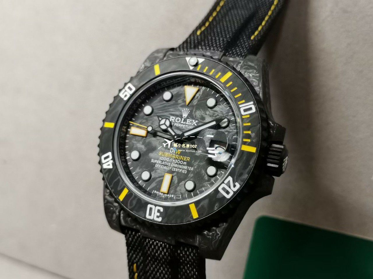 VS厂市场最高版本最新最轻劳力士Rolex碳纤维Carbon Sea-Dweller水鬼系列腕表 / R789