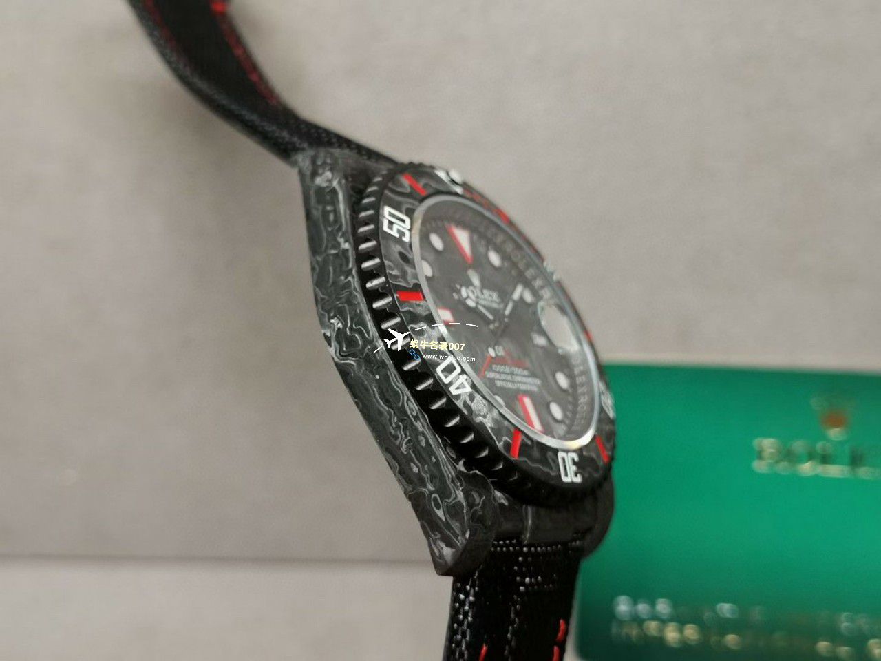 VS厂市场最高版本最新最轻劳力士Rolex碳纤维Carbon Sea-Dweller水鬼系列腕表 / R789