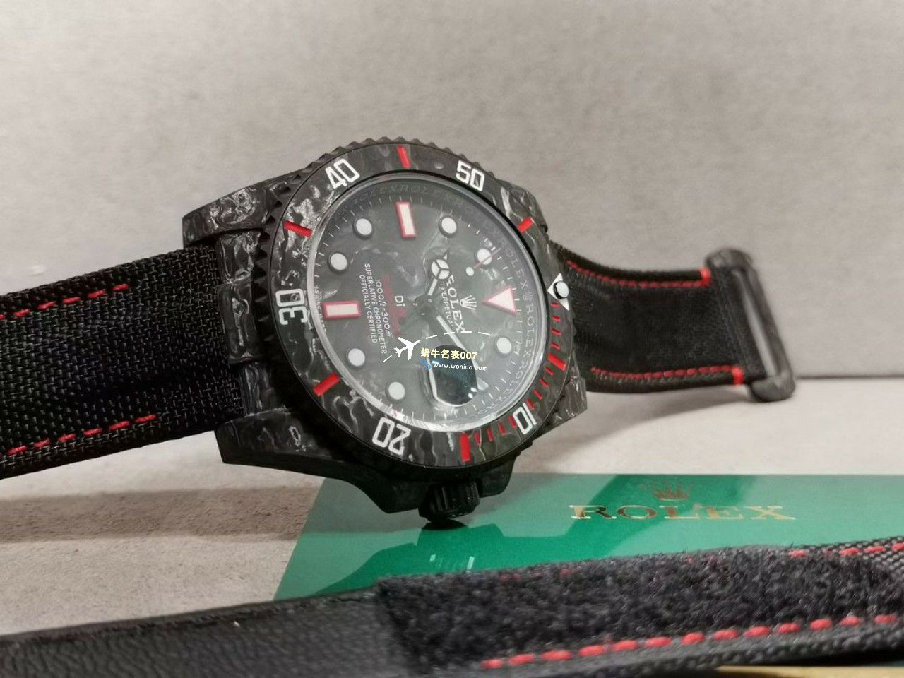 VS厂市场最高版本最新最轻劳力士Rolex碳纤维Carbon Sea-Dweller水鬼系列腕表 / R789