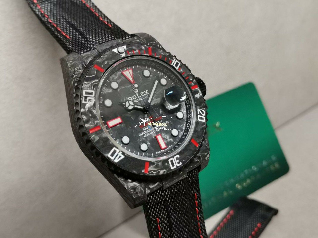 VS厂市场最高版本最新最轻劳力士Rolex碳纤维Carbon Sea-Dweller水鬼系列腕表 / R789