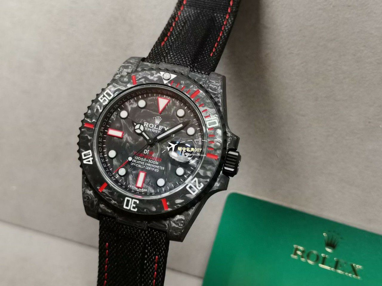 VS厂市场最高版本最新最轻劳力士Rolex碳纤维Carbon Sea-Dweller水鬼系列腕表 / R789