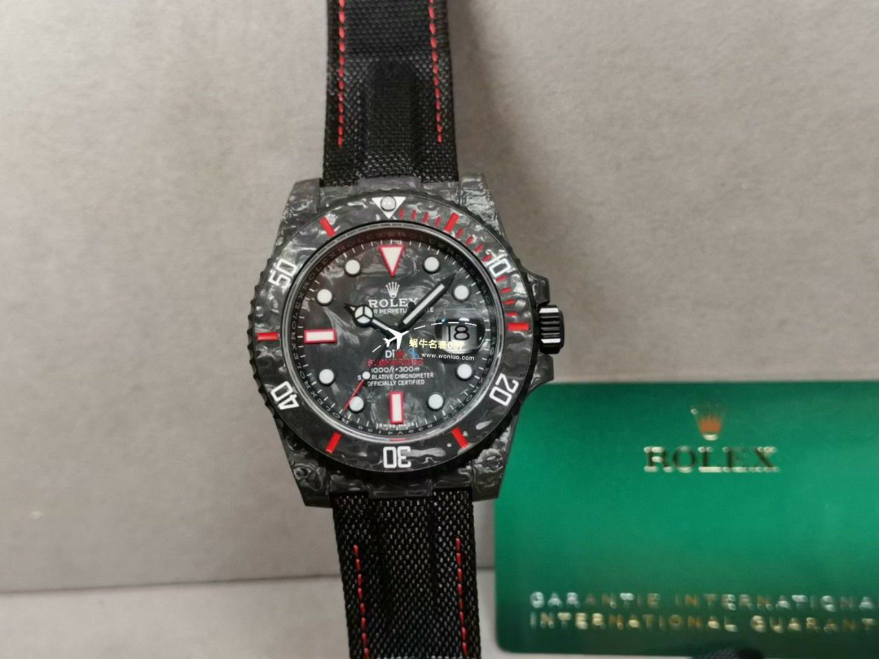VS厂市场最高版本最新最轻劳力士Rolex碳纤维Carbon Sea-Dweller水鬼系列腕表 / R789